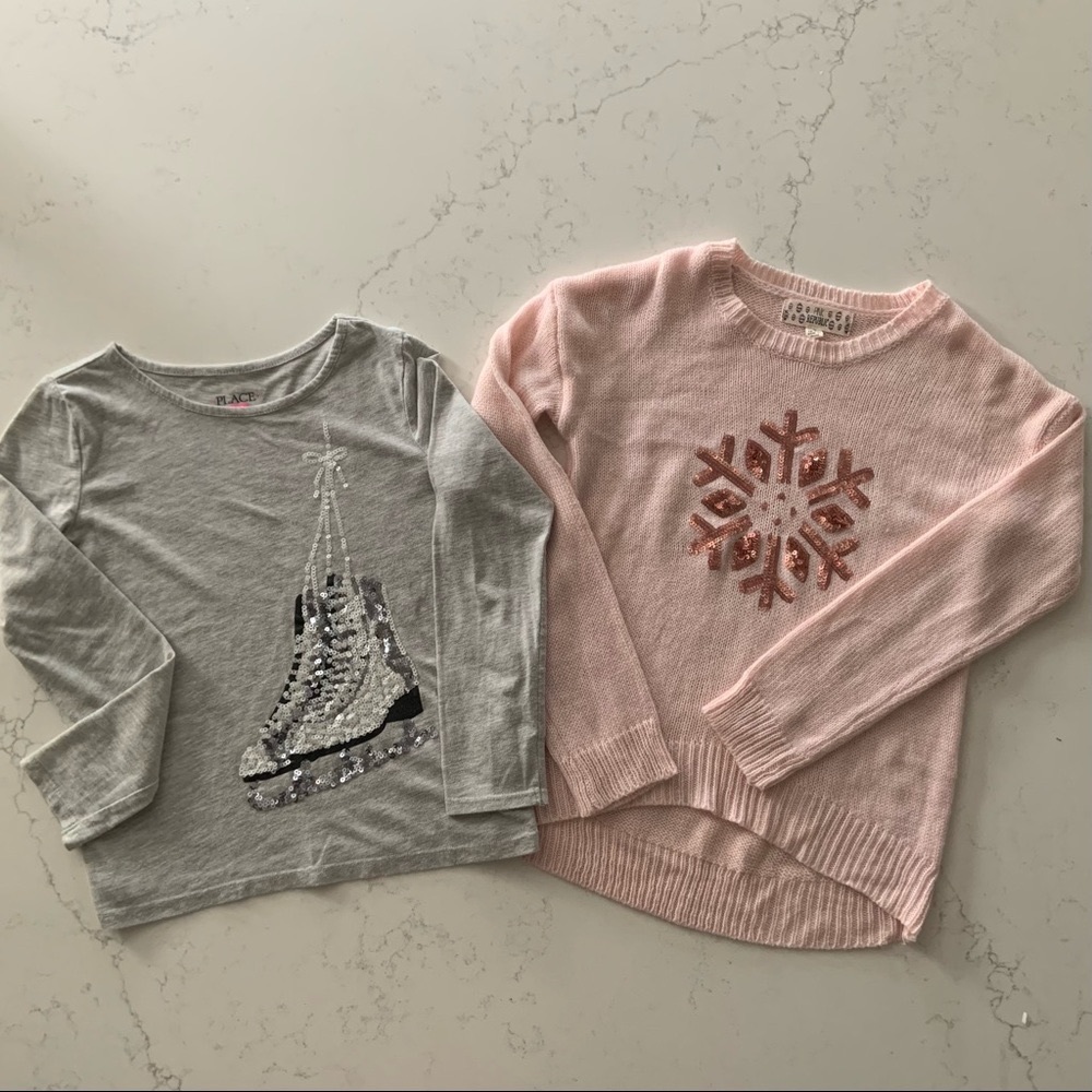 Winterscape tops, Size 8